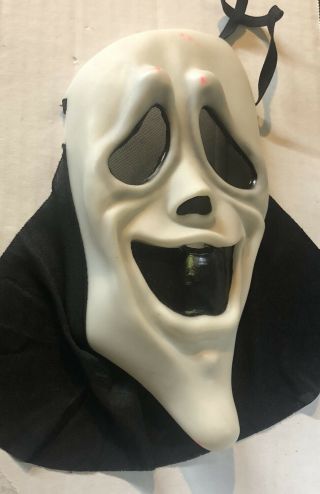 Scary Movie Scream Ghost Face Fun World Easter Unlimited Smile Grin Spoof Mask