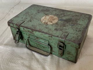 Vintage German First Aid Metal Box