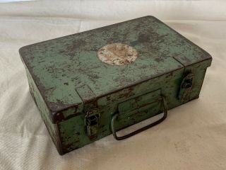 Vintage German First Aid Metal Box 3