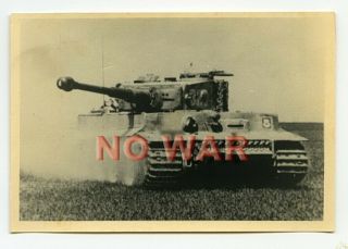 Wwii German War Photo Tiger I Panzer Tank