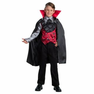 Hyde And Eek Boutique Kids Vampire Halloween Costume,  Size M (8 - 10)