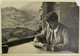 1933 Nazi Germany Adolf Hitler Study Documents Gammelwerf 8 Wwii Tobacco Card