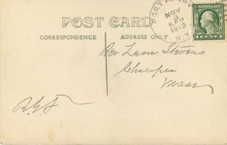 1913 Port Henry York Presbyterian Church RPPC real photo postcard 5804 2