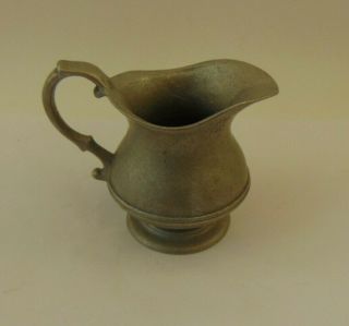 Vintage Pewter Wilton Armetale Rwp Small Creamer Made In Usa 3 Inches Tall