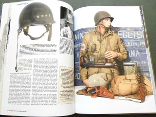 " Les Paras De La 82nd Airborne " Us Ww2 D - Day Paratrooper Jacket Reference Book