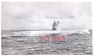 Wwii German War Photo Kriegsmarine U - Boat U - 3 / U - Boot