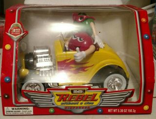 M&m Rebel Without A Clue Candy Dispenser Car Nib 32 Ford Convertible