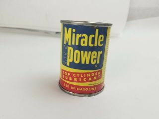 Vintage Miracle Power Lubricant Can (full)