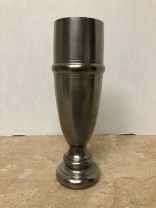 Vintage Rein Zinn Germany Pewter Cup Tall 7 " 3/4 "