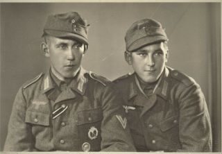 German Ww2 Photo - Top - Late War Grenadier Portrait