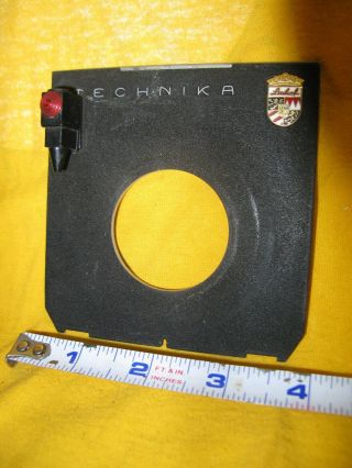 Vintage Technika Lens Board Pre - Owned Camera Photography