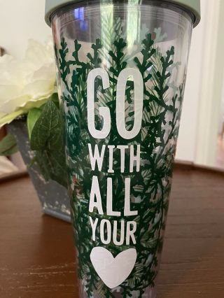 Starbucks (go With All Your Heart) 2017 Cold Tumbler 24 Oz.