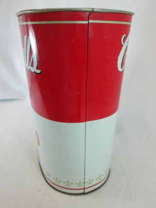 Vintage 1970s Campbell ' s Tomato Soup metal trash garbage waste can by Cheinco 3
