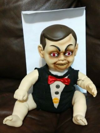Spirit Halloween Zombie Baby Ventriloquist Prop Doll 2012 Not