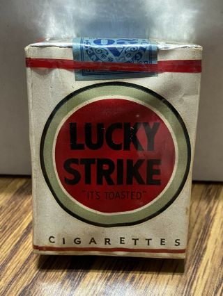 Wwii Era Lucky Strike Cigarettes