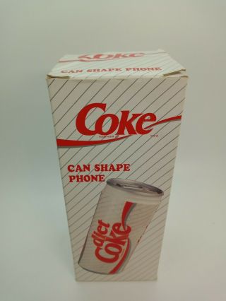 Diet Coke Can Shaped Phone 1994 Model Ar - 5021 Coca Cola,  No Cord.  W/box