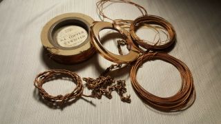 Scrap Copper Wire For Crafts Jewelry Melt 1,  182 Grams
