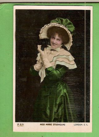 D.  Lady Postcard - Miss Marie Studholme