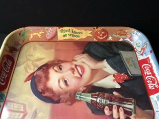 Vintage 1953 Coke Coca Cola Advertising Menu Girl 