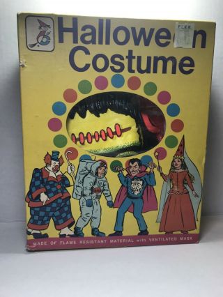 Vintage Halloween Mask & Costume Lady Frankenstein Monster Bland Charnas Co.