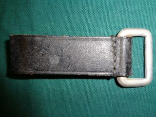 Ww2 Era German Equipment Leather D - Ring