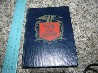 My Life In The Service Diary Wwii