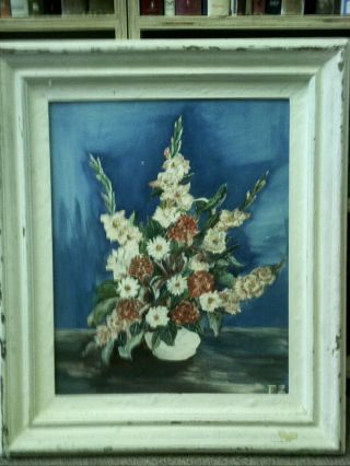 Francis Zecchini (1889 - 1989) Flowers,  Kennebunkport,  Maine Artist,