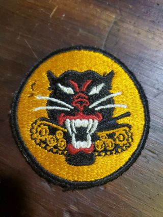 Vintage Wwii Us Army Tank Destroyer Patch