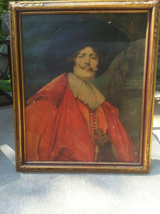 Portrait Of A Cavalier Oil Painting By Alex De Andeis