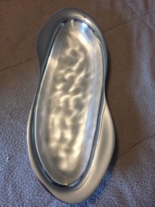 Vintage Wmf Ikora Silver Plated Brass Candy/nut Dish 10” By 3” Approx