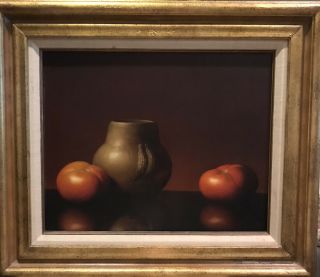 Oil Painting By Listed Artist Alfred “al” Jackson,  Signed And Framed Still - Life