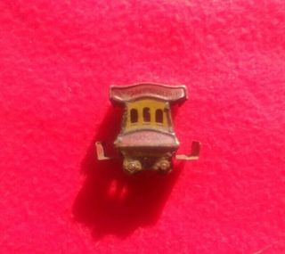 Vintage Toonerville Trolley Crackerjack Tin Toy Comic Character