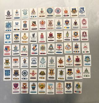 Vintage Cigarette Cards Crests & Colours Of Aus Universities Colleges & Schools
