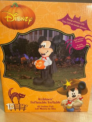 Disney Airblown Inflatable Mickey Mouse Halloween 2