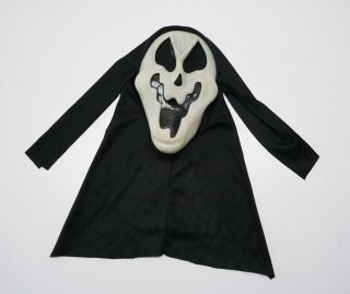 Easter Unlimited Scream Ghost Face Mask With Evil Smile Glows In The Dark