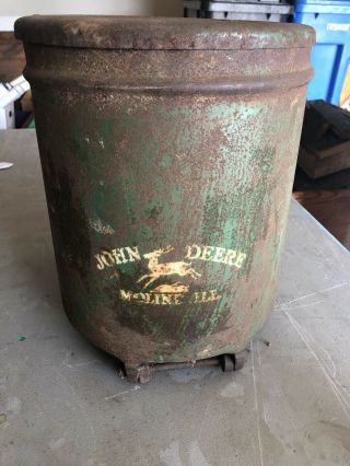 Vintage John Deere Planter Can Dated 1949