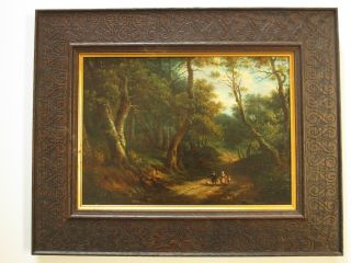 Patrick Nasmythe Painting Early 19th Century Landscape Painting W Figures Old