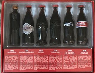 Coca Cola Evolution Of The Contour Bittle Set