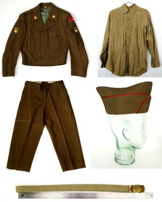 United States Us 7th Vii Army Corps Cold War Era Class A Specialist 5 Pc Uniform