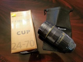Brand -,  Nikon 24 - 70mm F/2.  8g Ed Nano Lens Drinking Cup