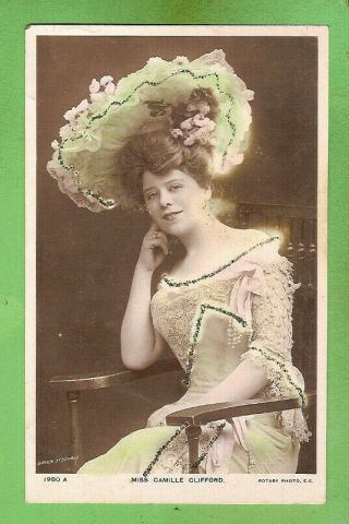 L.  Lady Postcard - Miss Camille Clifford