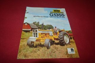 Minneapolis Moline G1355 Tractor Brochure Tbpa