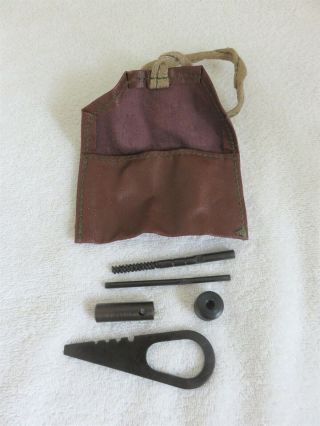 Soviet Russian Mosin nagant 91 - 30 Ammo Pouch / Cleaning Kit & Double Oiler 3
