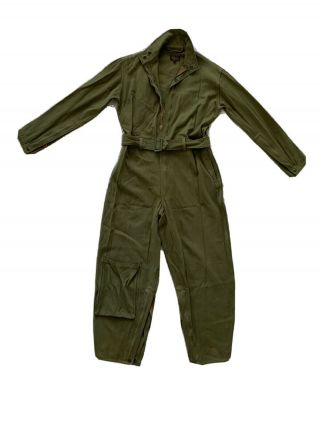 Wwii Type A - 4 Flight Flying Suit - Size 34