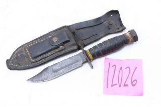 Wwii Or Korean War Us Pilots Knife Made By Camillus