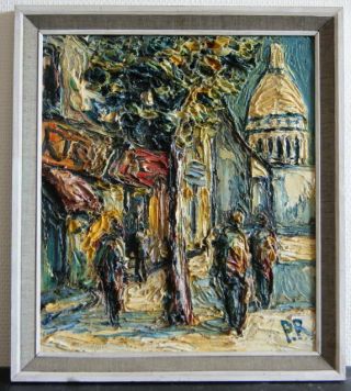 Preben Rasmussen (1919 - ?) " Sacre Coeur,  Paris "