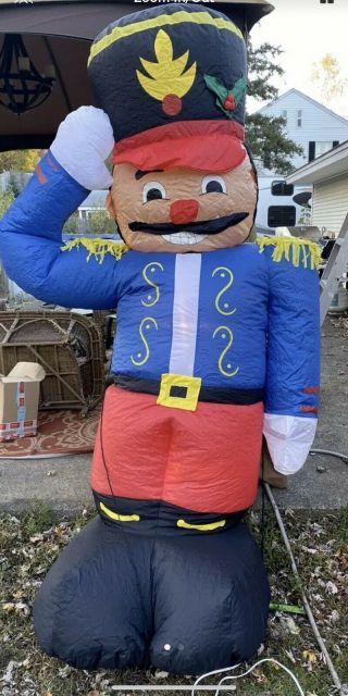 Gemmy Airblown Christmas Inflatable 8ft Toy Soldier