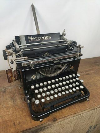 Collectible Typewriter Mercedes 6 Express S - No Risk With