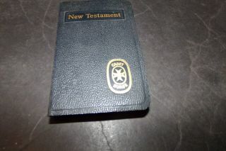 Vintage Military Bible Cadet Nurse Corps Testament Wor;d World 2 Era 1941 - 48