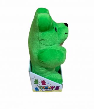 Green Gummy Bear Candy Plush 2009 Street Play Edition RARE In The Box 2